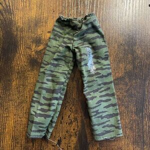 GI Joe Vs. Cobra‎ Flint 12" Figure Replacement Green Pants Zebra Stripe Hasbro